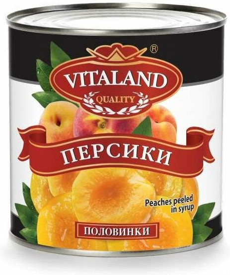 Персики в сиропе | Vitaland