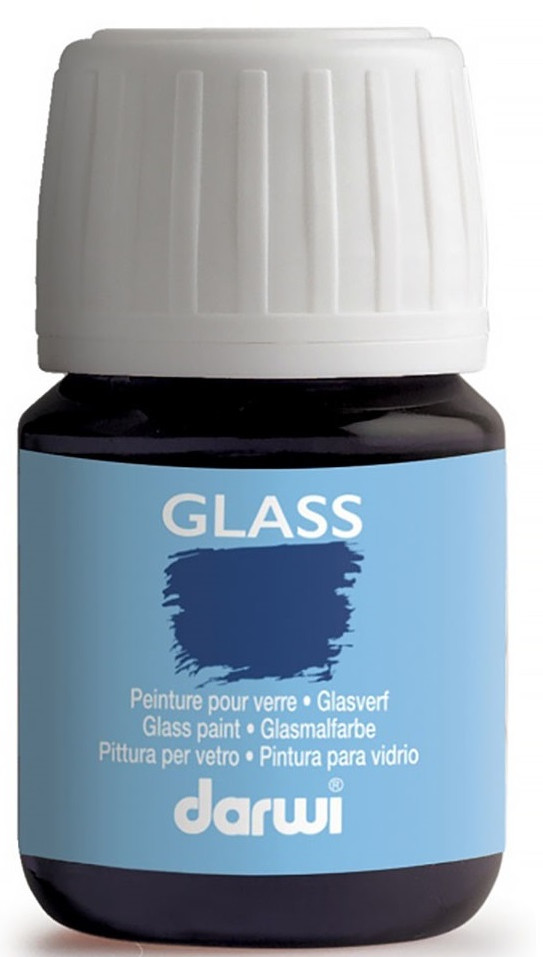 Краска акриловая для стекла «Glass», 900 фиолетовый | Darwi