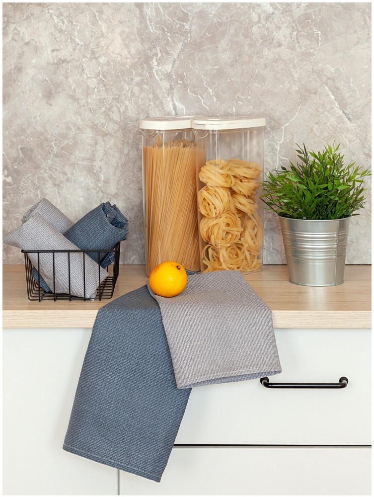 Комплект полотенец вафельных | Basic | Унисон