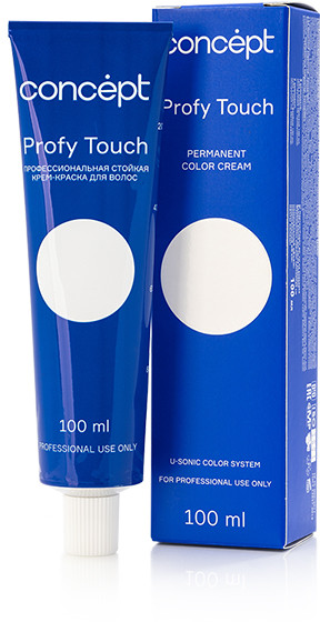 Крем-краска для волос микстон корректор, оттенок 0.2 Зелёный | Profy Touch | Concept