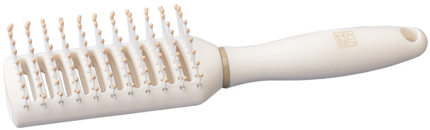Щетка для волос массажная | Крем-брюле | Dewal beauty