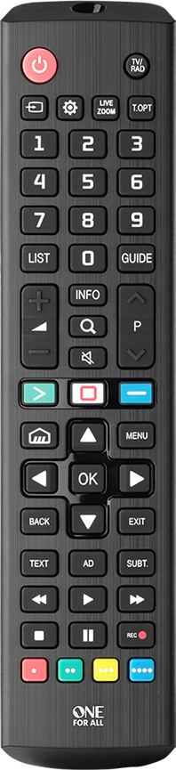Пульт управления для телевизоров LG | One For All