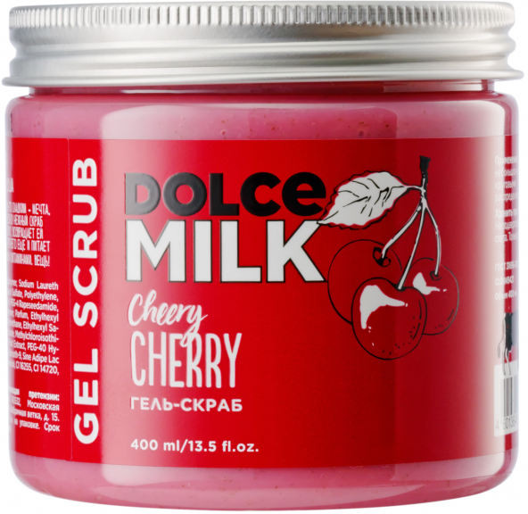 Гель-скраб для душа «Вишня» | Cheery | Dolce Milk
