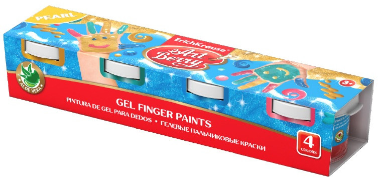 Краски пальчиковые гелевые | Artberry | Erich Krause