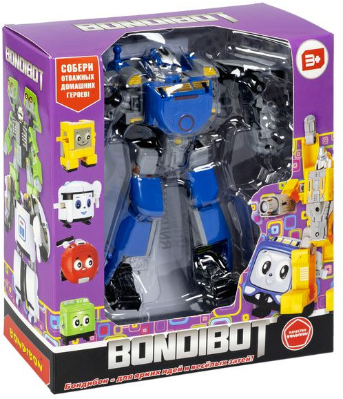 Трансформер 2 в 1 «Робот-телевизор» | Bondibot | Bondibon