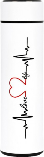 Термос с термометром