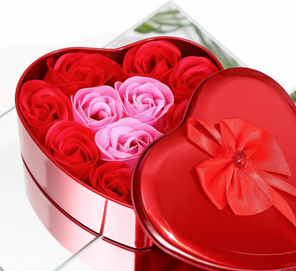 Набор подарочный «Мыльные розочки» | 14 Февраля | Secret Beauty