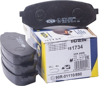 Колодки тормозные Icer 181734 | ICER