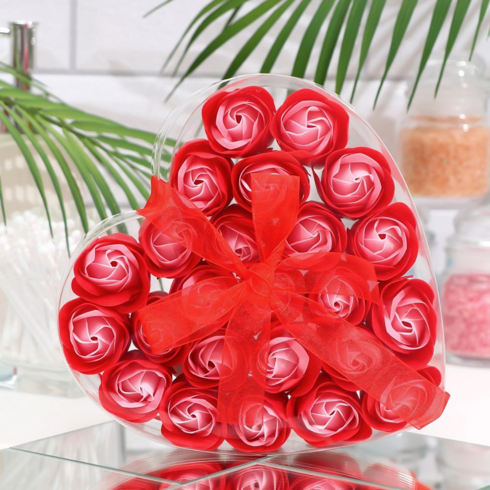 Набор подарочный «Мыльные розочки» | 14 Февраля | Secret Beauty