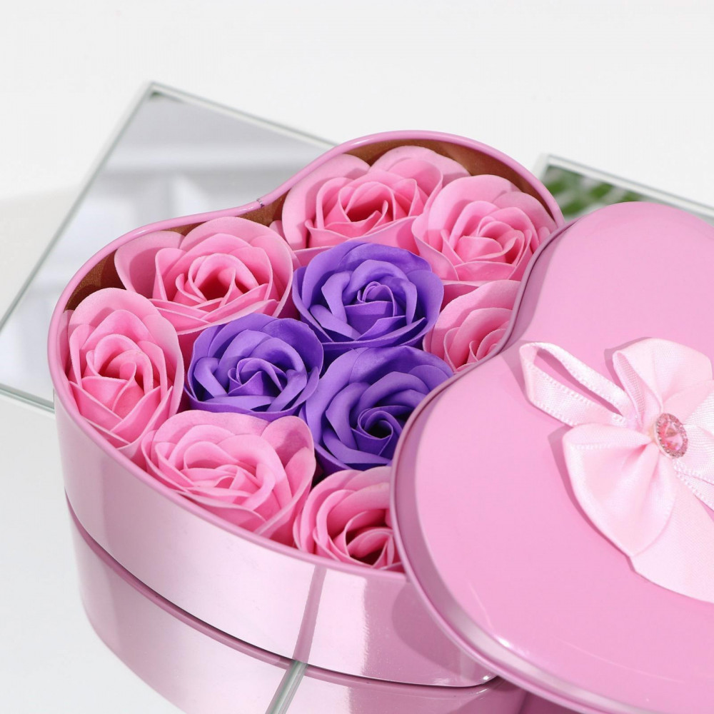 Набор подарочный «Мыльные розочки» | 14 Февраля | Secret Beauty