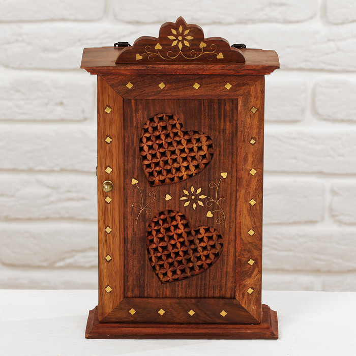 Ключница «Резные сердечки» | Indian style