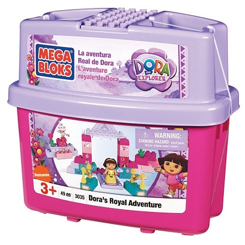 Конструктор игровой "Дора-Королевские приключения" | Dora | Mega Bloks