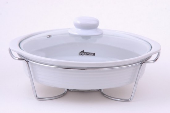 Овальный керамический мармит