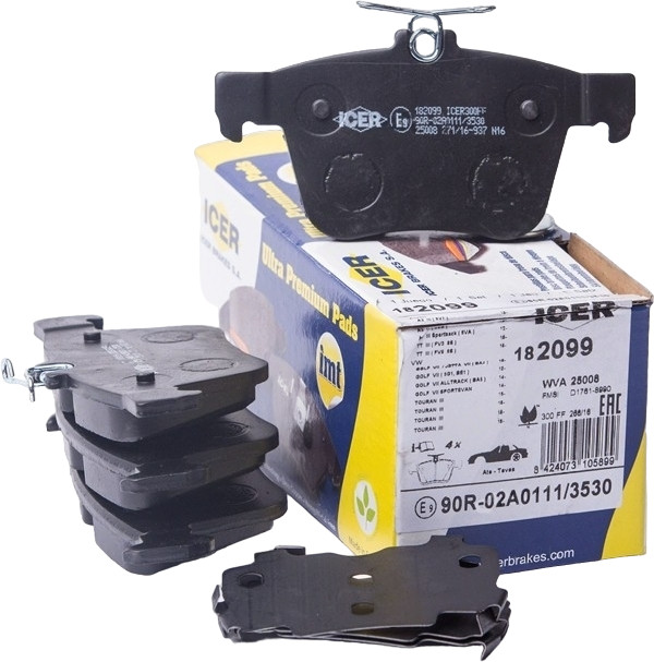 Колодки тормозные Icer 182099 | ICER