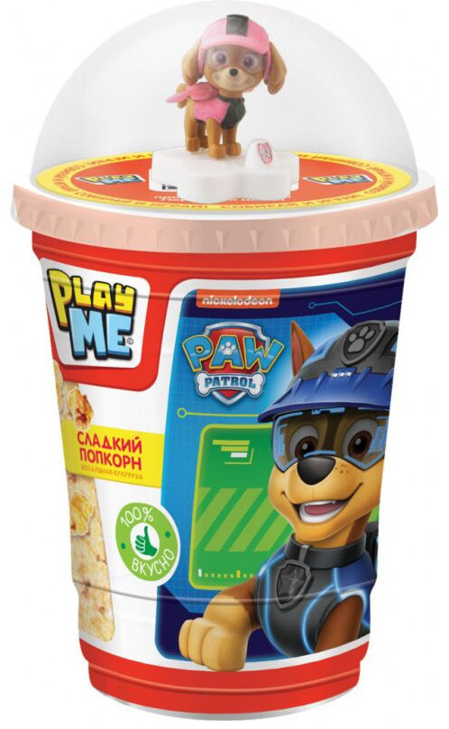 Попкорн сладкий с игрушкой «Щенячий партуль» | Play me