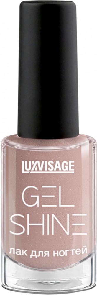 Лак для ногтей «Gel Shine», оттенок 103 Дымчатый бежевый с шиммером | LuxVisage