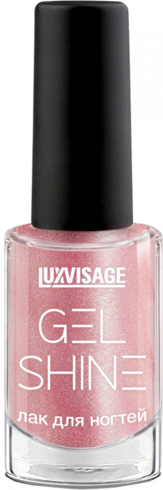 Лак для ногтей «Gel Shine», оттенок 106 Розовый с жемчужным перламутром | LuxVisage