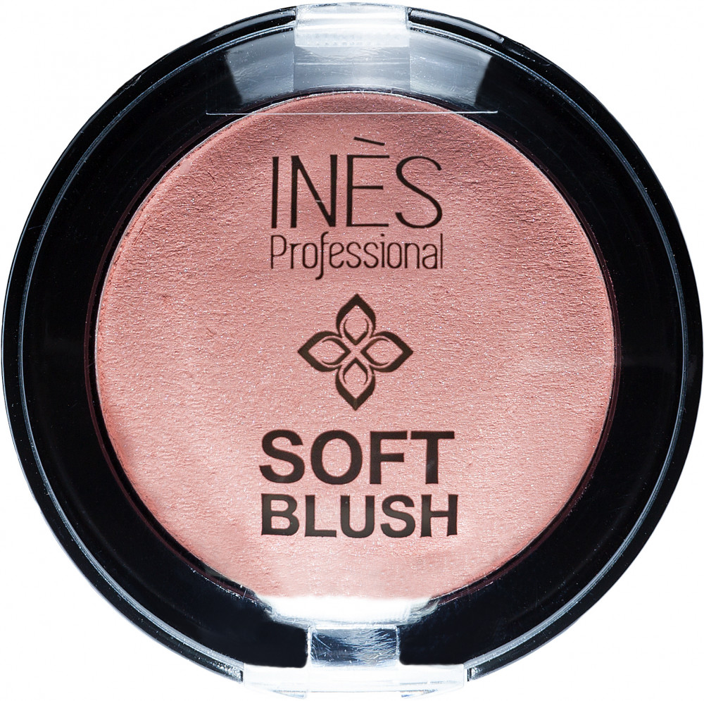 Румяна «Soft Blush», оттенок 02 Светло-розовый | Ines Cosmetics