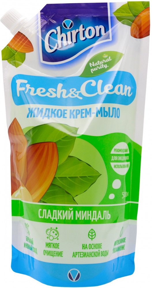 Крем-мыло жидкое «Сладкий миндаль» | Fresh&Clean | Chirton