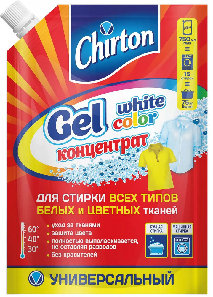 Гель-концентрат для стирки универсальный | Chirton