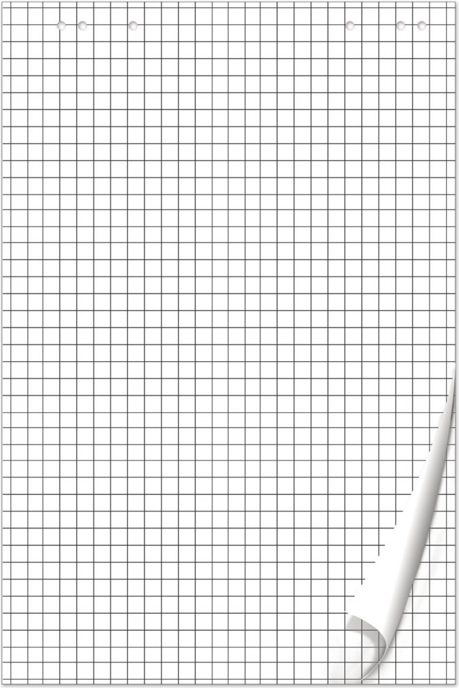 Блок бумаги для флипчарта | Standard | Brauberg