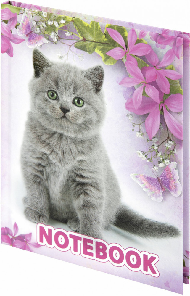 Блокнот «Котята» | 7БЦ выборочный лак | Brauberg
