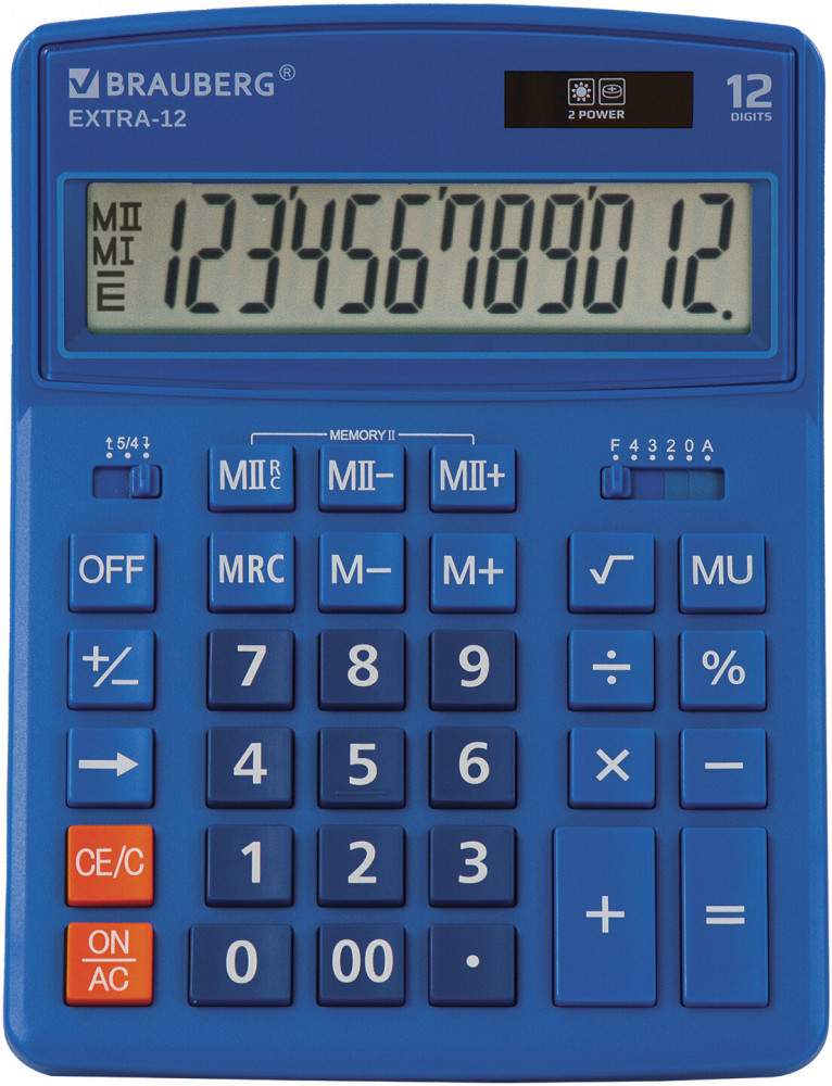 Калькулятор настольный | Extra | Brauberg