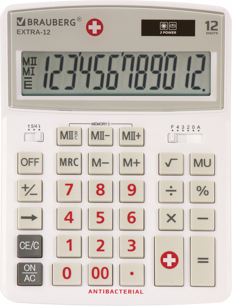 Калькулятор настольный | Extra | Brauberg