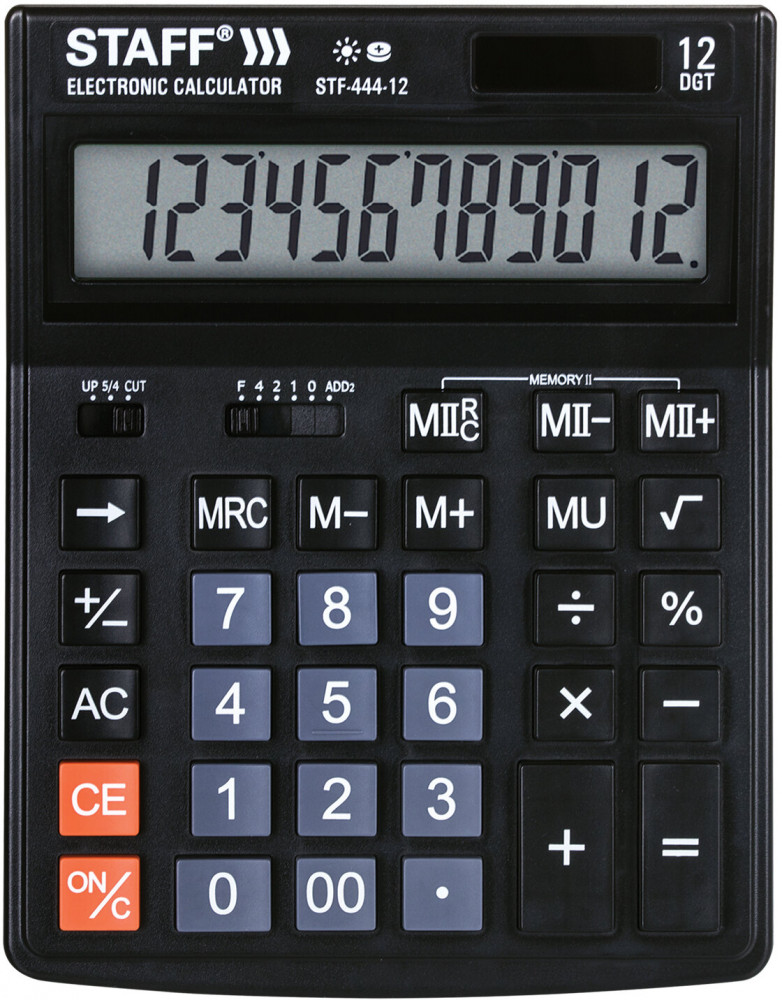 Калькулятор настольный STF-444-12 | Staff