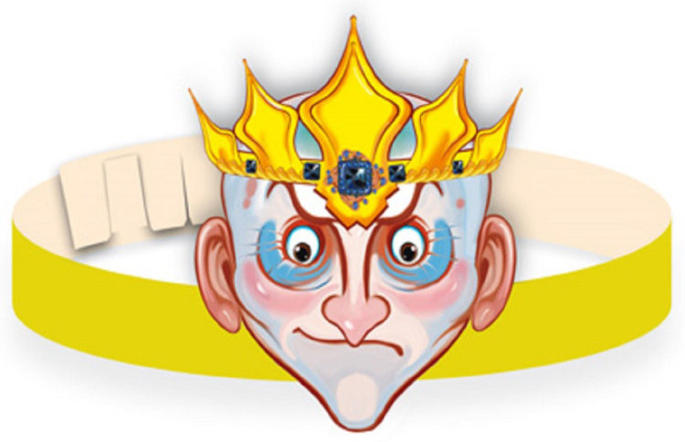 Маска-ободок «Кощей» | Маски-ободки