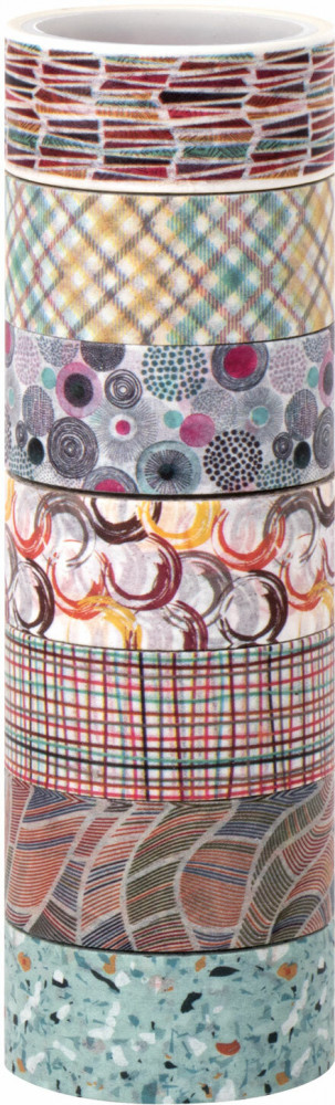 Набор клейких лент декоративных «Mix №3» | Остров сокровищ