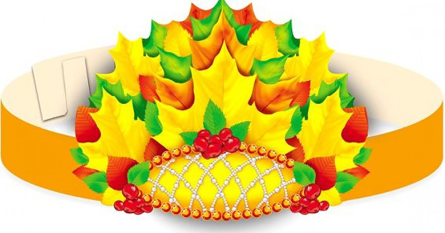 Комплект масок-ободков для группы детского сада «Осенние листья» | Маски-ободки