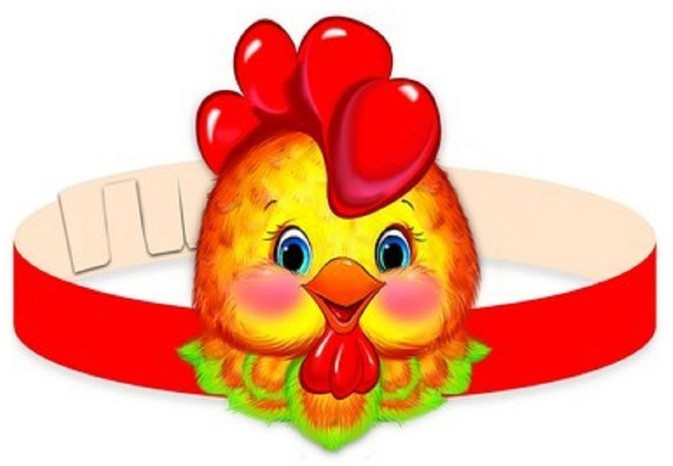 Маска-ободок «Петушок» | Маски-ободки