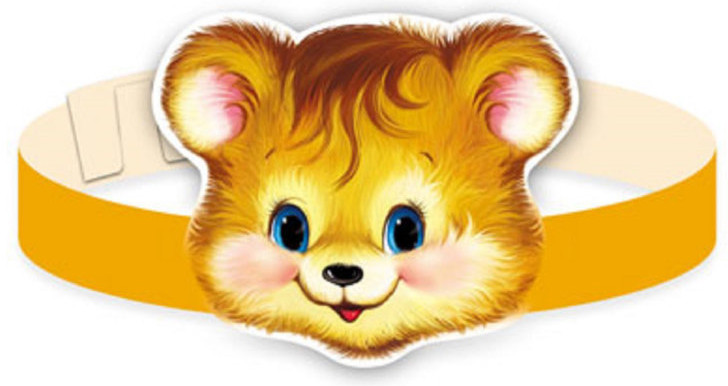 Маска-ободок «Медвежонок» | Маски-ободки