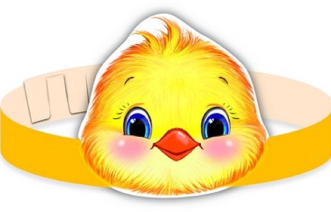 Маска-ободок «Цыплёнок» | Маски-ободки