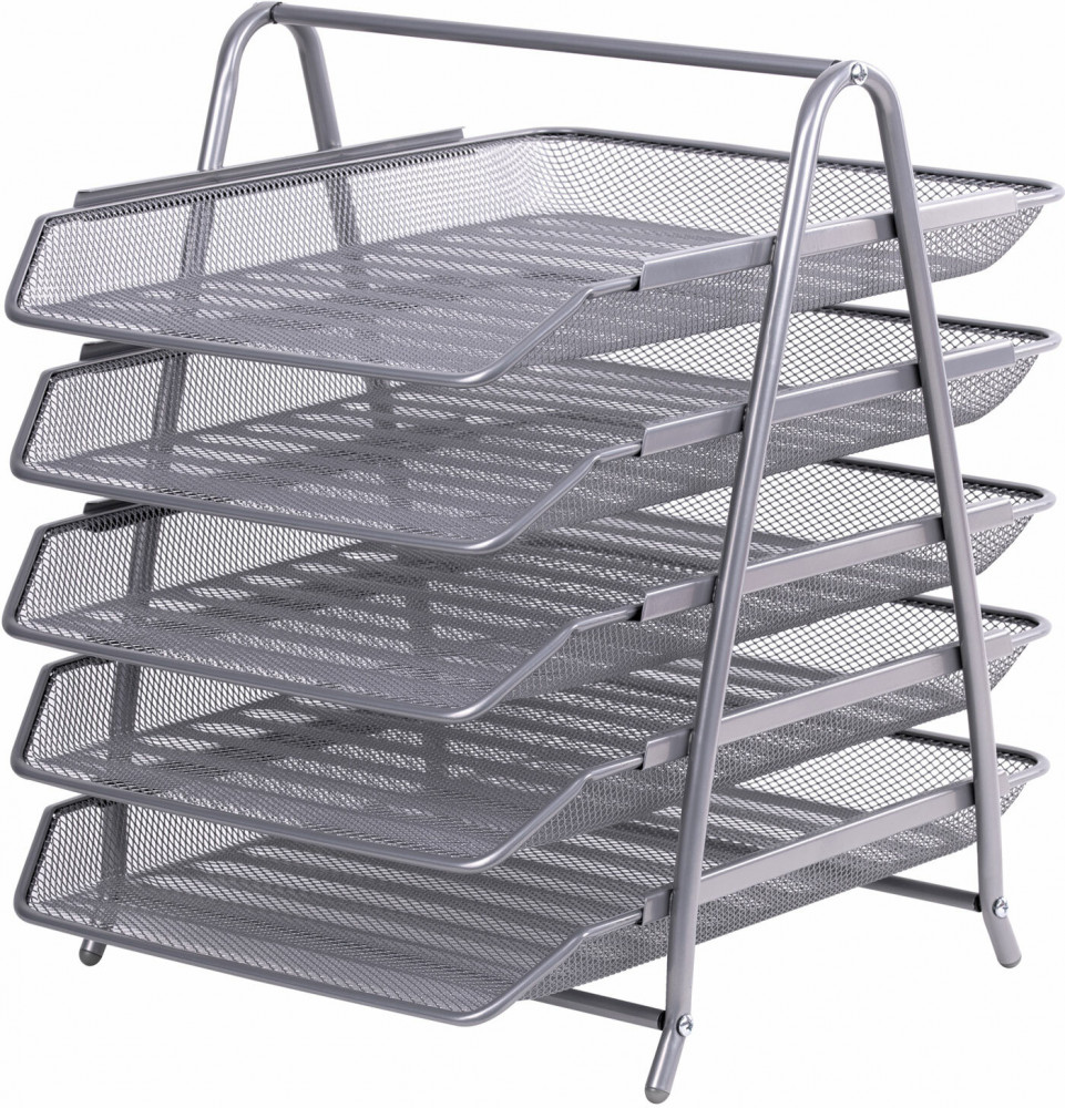 Набор лотков для бумаг горизонтальных | Germanium | Brauberg