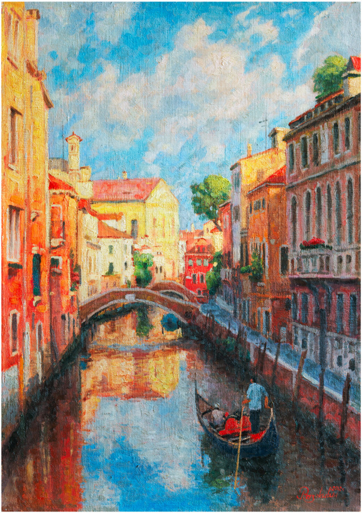 Мозаика алмазная «Солнечная Венеция» | Остров сокровищ