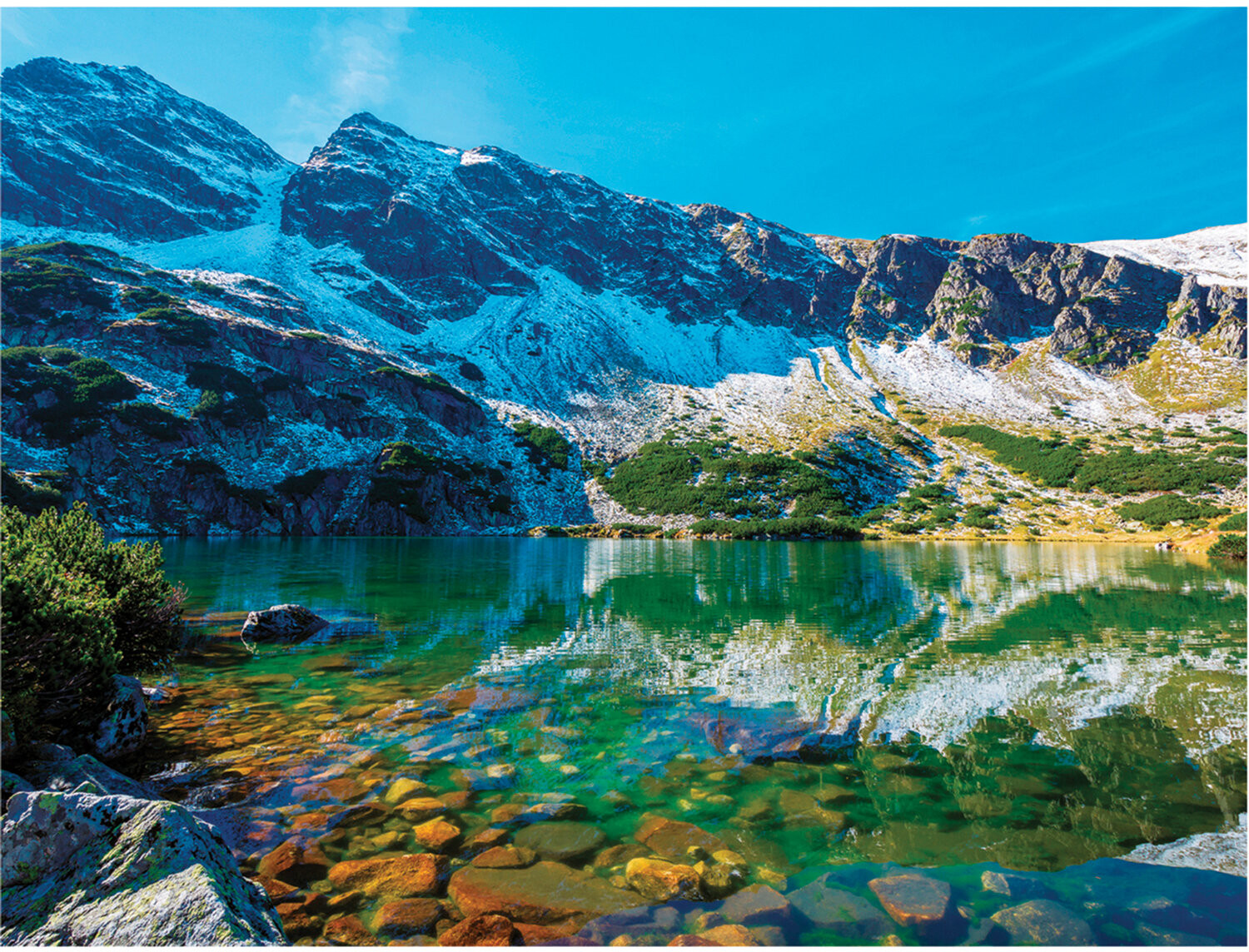 Мозаика алмазная «Горное озеро» | Остров сокровищ