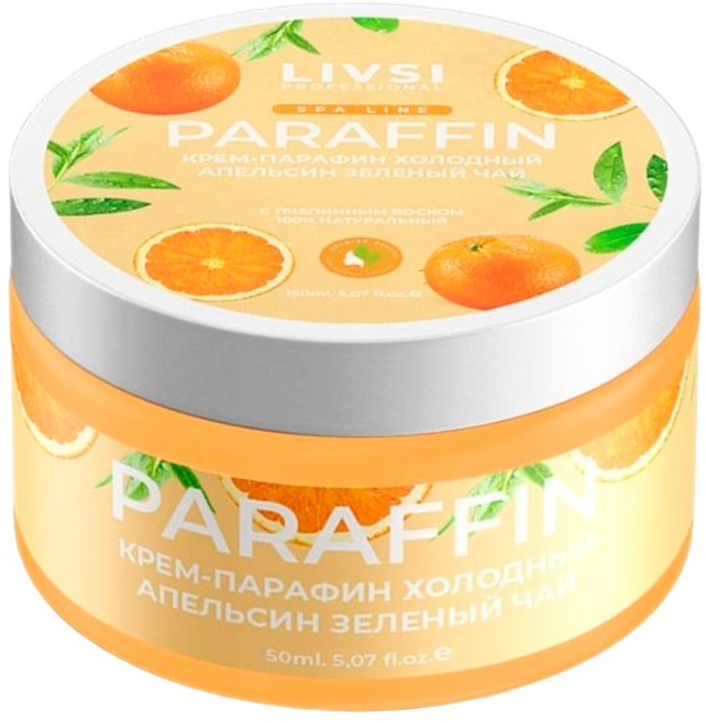 Крем-парафин для рук «Апельсин и зелёный чай» | SPA Line | Livsi