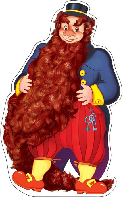 Плакат вырубной «Карабас-Барабас» | Плакат вырубной А4