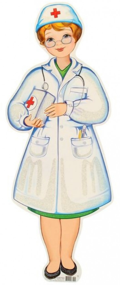 Плакат вырубной «Доктор» | Фигурная вырубка