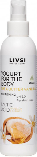 Йогурт для тела «Shea butter and vanilla»