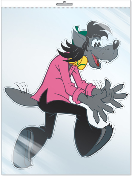 Плакат вырубной «Волк» | Фигурная вырубка