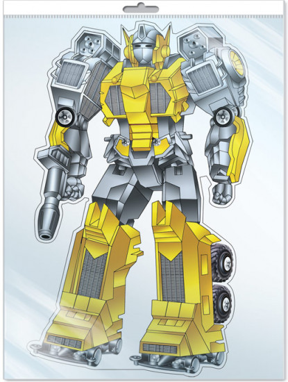 Плакат вырубной «Трансформер»