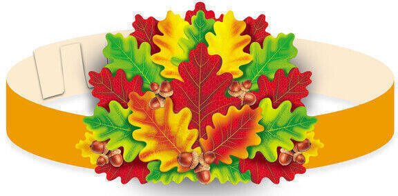 Маска-ободок «Корона из дубовых листьев» | Маски-ободки