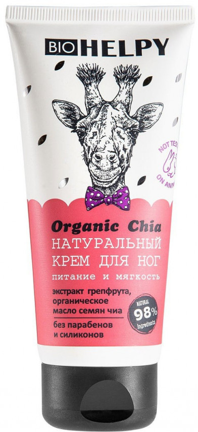 Крем для ног натуральный «Питание и мягкость» | BioHelpy | Bioteq