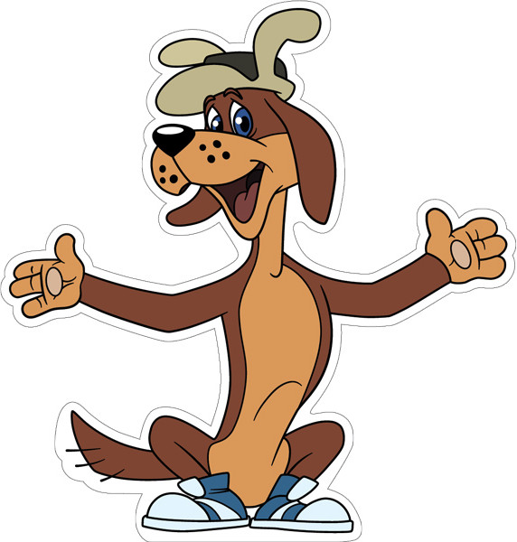 Плакат вырубной «Пёс» | Плакат вырубной А3