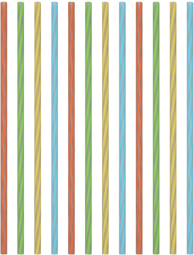 Набор трубочек для коктейлей «Великан» | Мультидом Трейдинг