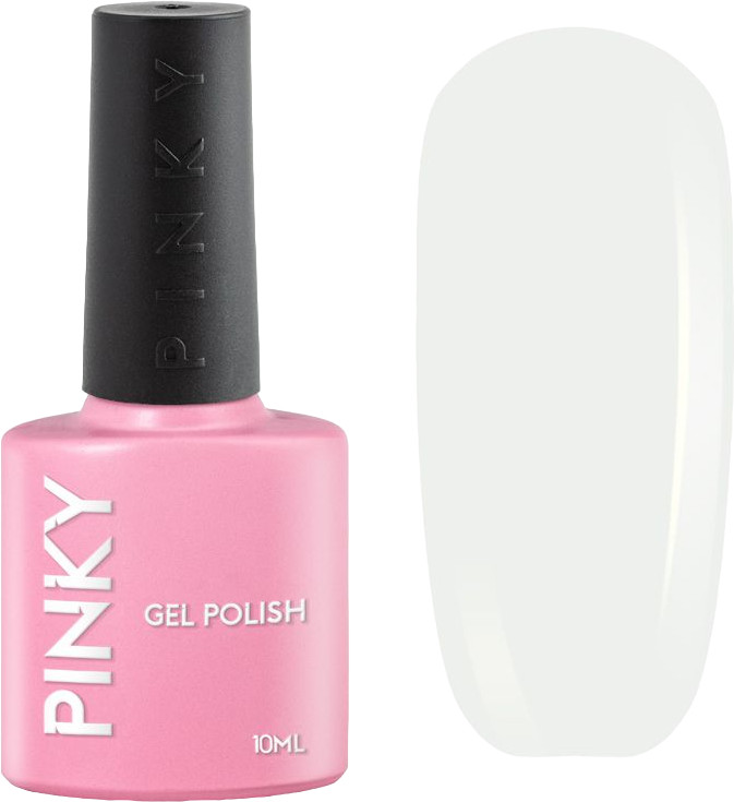 Гель-лак для ногтей, оттенок 034 Белый | Classic | Pinky