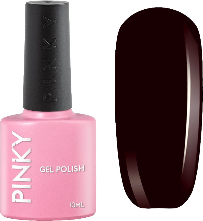 Гель-лак для ногтей, оттенок 035 Чёрная смородина | Classic | Pinky